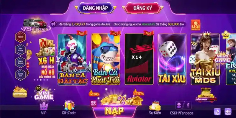 Các giá trị cốt lõi của cổng game đổi thưởng 79Club 