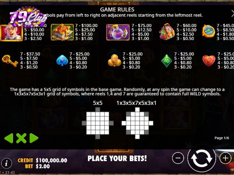 Quy dinh ve combo trung thuong trong no hu WILD 1